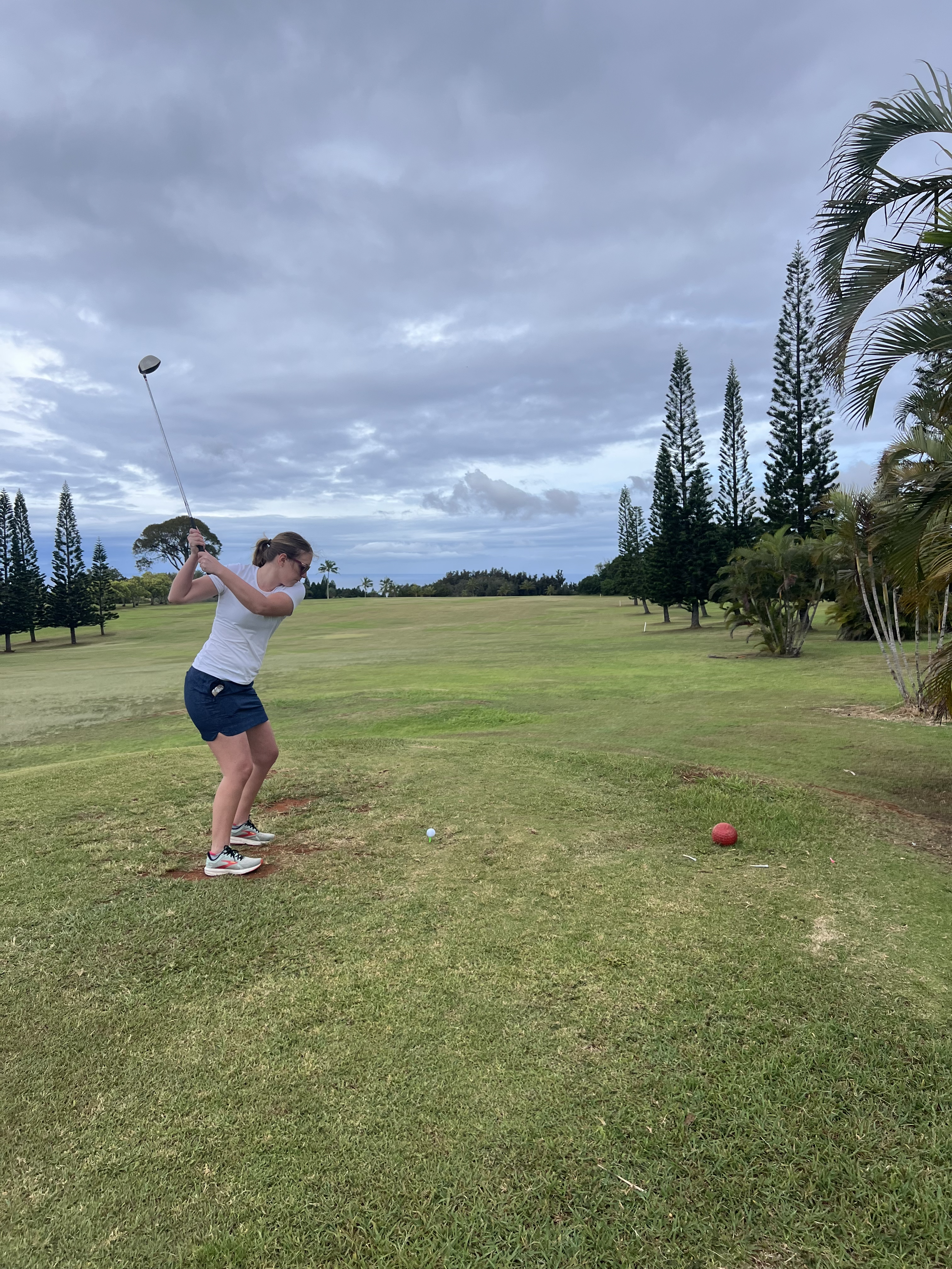 Golfing